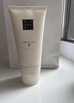 Дитячий гель для миття волосся та тіла tiny rituals baby 200 ml2 фото