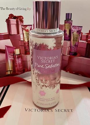 Victoria's secret pure seduction frosted fragrance mist оригінал