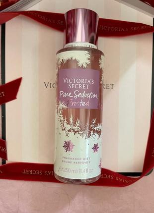 Victoria's secret pure seduction frosted fragrance mist оригінал3 фото