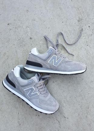 Кроссовки new balance 574 •light grey•2 фото