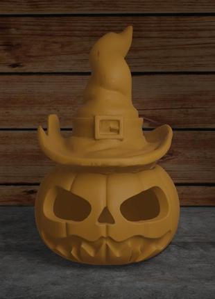 Тыква на хеллоуин с крышкой "колпак лепрекона" (12010020105)