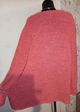 Яркий,женственный джемпер-свитер,большого размера,бохо,vera varelli,германия2 фото