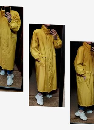 Пальто в стиле chanel плащ на синтепоне длинный утепленный тренч длинное пальто винтаж9 фото