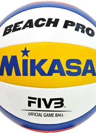 Мяч для пляжного волейбола mikasa bv550c