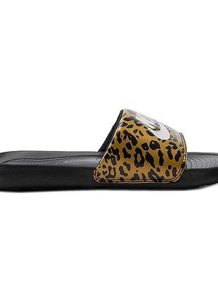 Женские шлепанцы nike w victori one slide print желтый 38 (cn9676-700 38)