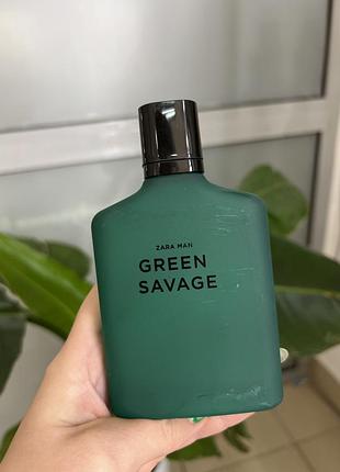 Туалетна вода zara man green savage 100ml зара грін сава