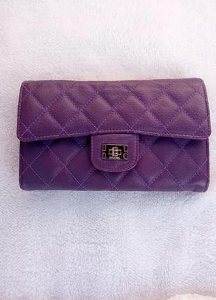 Жіноча сумка chanel violet