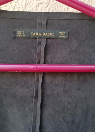 Кардиган черный zara basic3 фото