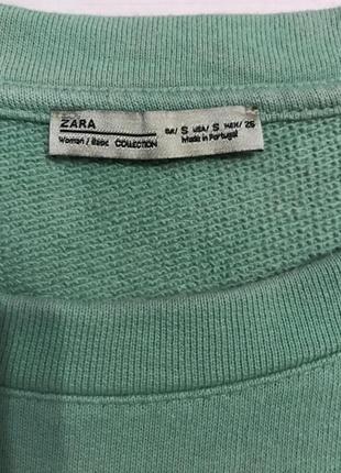 Світшот з розрізами на рукавах, zara, розмір s/one size7 фото