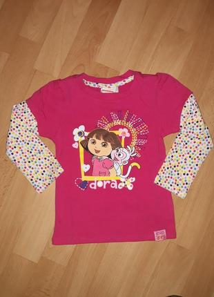 Лонгслив nickelodeon 2-3 года, футболка с длинным рукавом 92-98