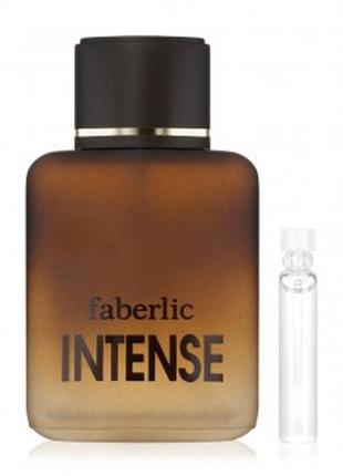 Пробник туалетной воды для мужчин intense faberlic 3444 фаберлик