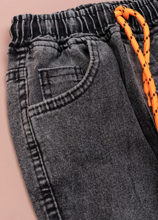 Сірі джинси на резинці, на гумці , джинсы серые на резинке, джогери, джогеры2 фото