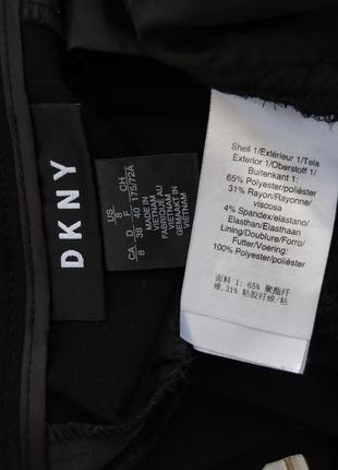 Штани dkny (donna karan new york) чорного кольору з ременем6 фото
