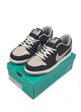 Кросівки nike sb dunk low •grey black•