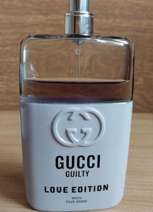 Gucci guilty love edition mmxxi pour homme туалетна вода