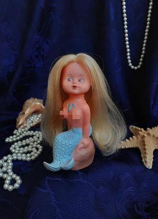 Puppenfabrik,🧜‍♀️ 1970-е годы гдр винтаж русалка русалочка кукла германия ретро ссср советская куколка с длинными волосами