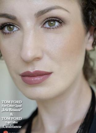 Роскошная губная помада tom ford lip color 03 in casablanca 1g4 фото