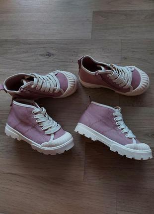 Сапожки 25-26р (16.3 см) zara весна