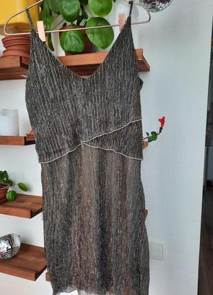 Міні сукня з люрексовою ниткою s/m