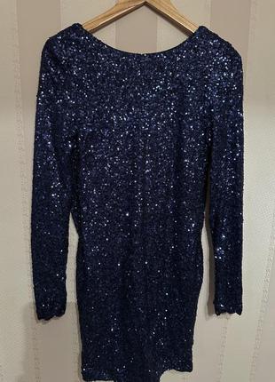 Платье пайетка, вечернее платье,