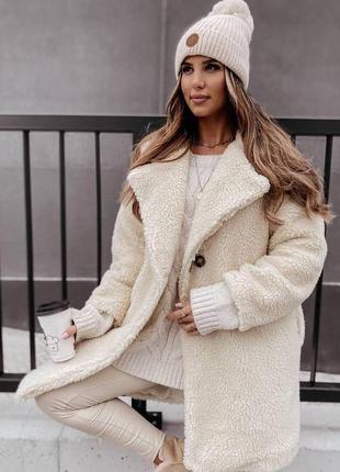 Самая тонкая шубка оверсайз mnm