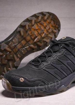 Мужские кроссовки merrell moab gore-tex black