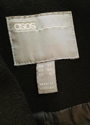 Двубортное демисезонное пальто тренч asos9 фото
