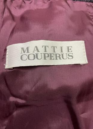 Дизайнерская винтажная велюровая юбка mattie couperus3 фото