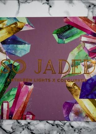Colourpop x kathleen lights so jaded palette