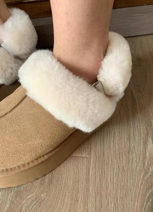 Красивые угги с мехом на платформе в стилі ugg4 фото