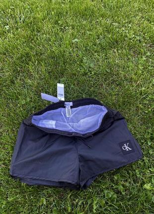 Новые шорты-плавки calvin klein (ck swim nylon runner swim shorts) с америки m,l4 фото