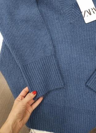 Подовжений светр zara s2 фото