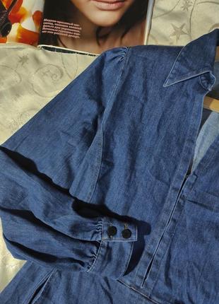 Платье джинсовые  из коллекции hugo uk 128 фото
