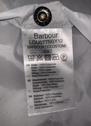 Куртка прошира barbour m-s 38-36 оригинал как новая7 фото