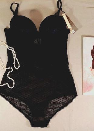 Мереживне боді формована,  чашечка c3 фото