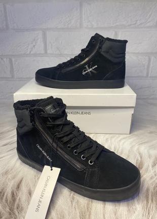 Чоловічі, стильні черевики calvin klein, оригінал - 44р