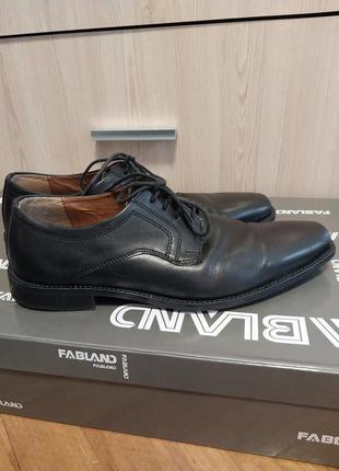 Высококачественные полностью кожаные фирменные туфли roberto santi1 фото