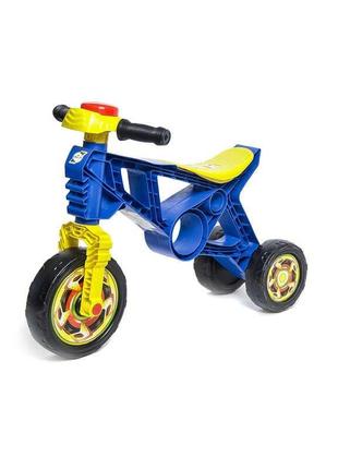 Мотоцикл велобег синий orion 1711 фото