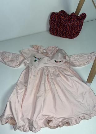 Плаття | сукня(тринитка, з легких утепленням)1 фото