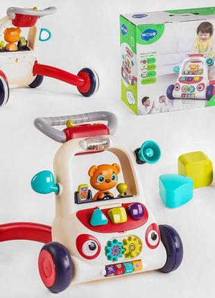 Каталка-толкатель с игровой панелью и мелодиями не 8997