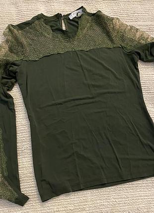 Кофта лонгслив кружево