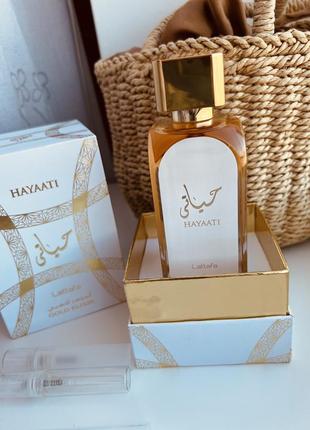 5мл (15грн-1мл) lattafa perfumes hayati gold elixir делюсь розивом аромата распил7 фото