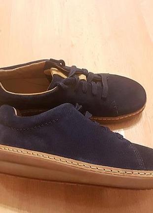 Замшеві кеди clarks amberlee crest navy