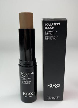 Скульптор 201 kiko milano sculpting touch creamy stick contour. контурінг. кіко мілано. скульптор для обличчя. бронзер