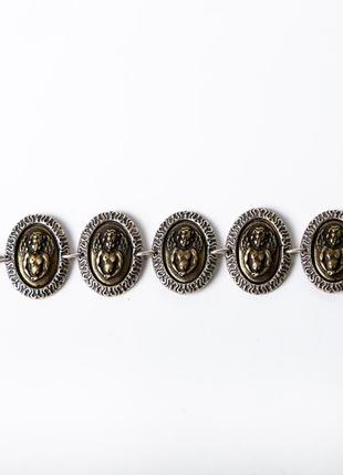 Набор винтажный браслет и кольцо куподон амур камея4 фото
