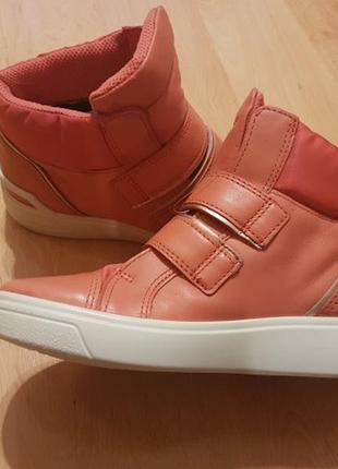Кожаные ботинки ecco ginnie gore-tex
