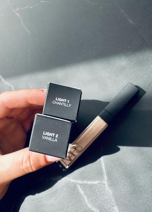 Nars radiant creamy concealer консилер у відтінку vanilla, у відтінку chantilly5 фото