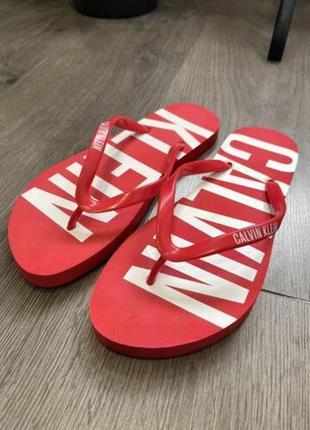 Вьетнамки  сланцы  р 38 calvin klein кельвин кляйн