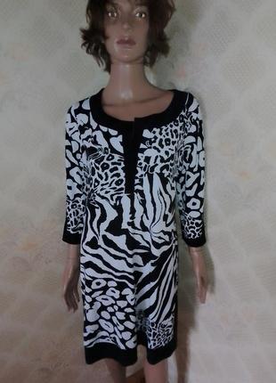 Чорно-біла сукня medium tiana b.