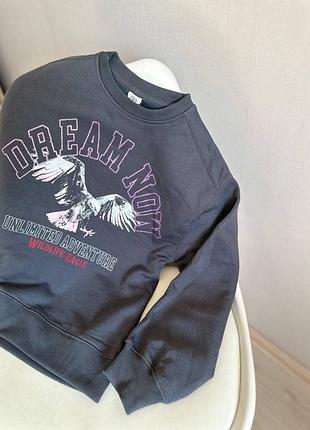 Свитшот на флисе zara рост 140